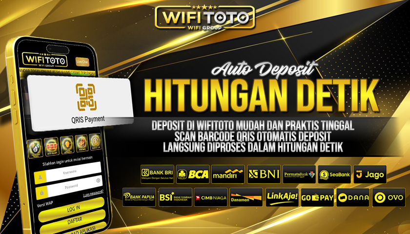 DEPOSIT WIFITOTO DALAM HITUNGAN DETIK 